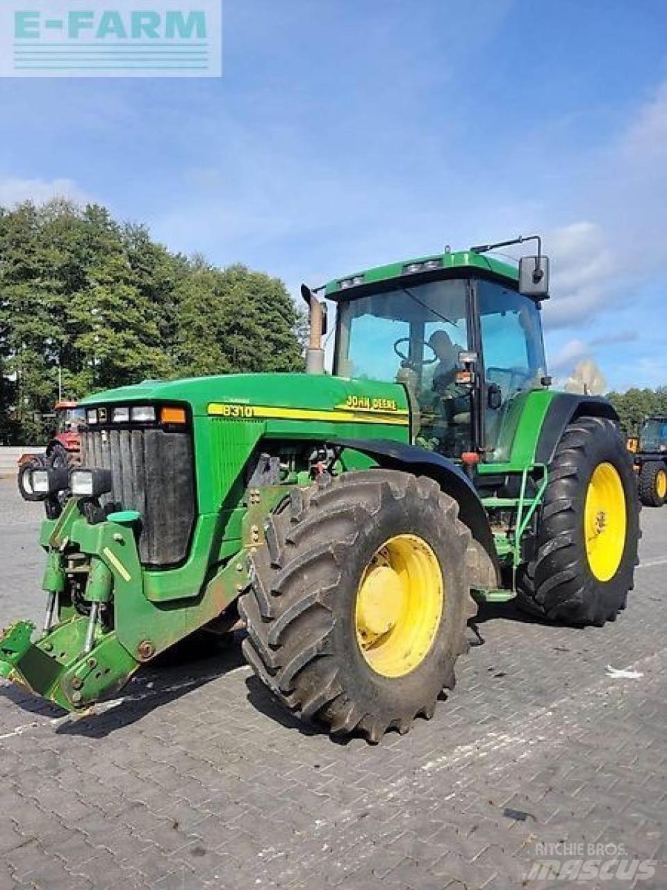 John Deere 8310 Tratores Agrícolas usados