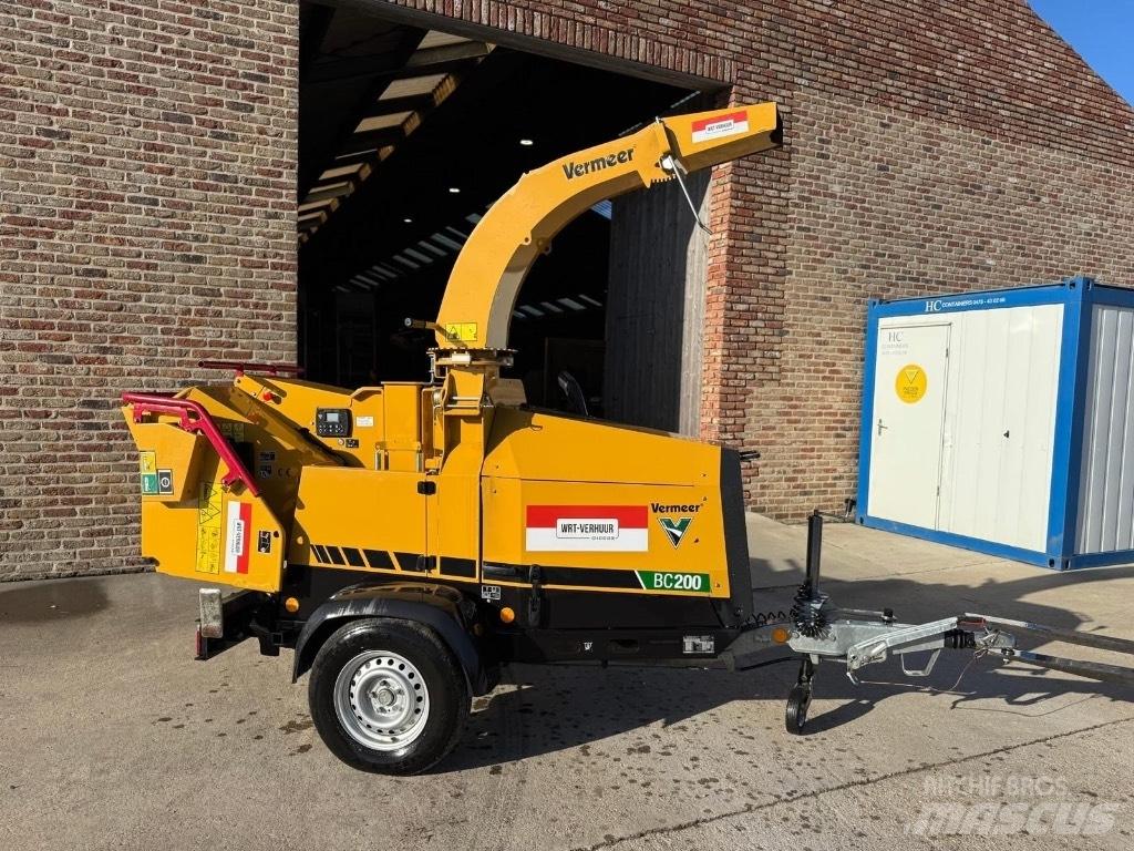 Vermeer BC200 Estilhaçadoras florestais