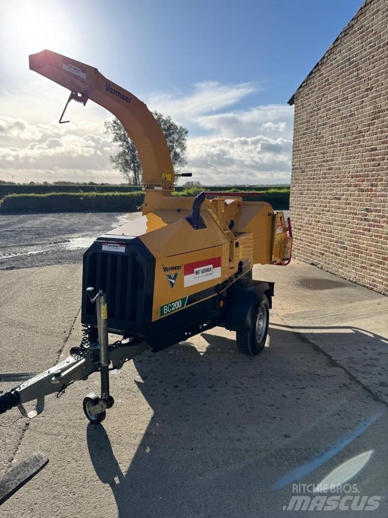 Vermeer BC200 Estilhaçadoras florestais