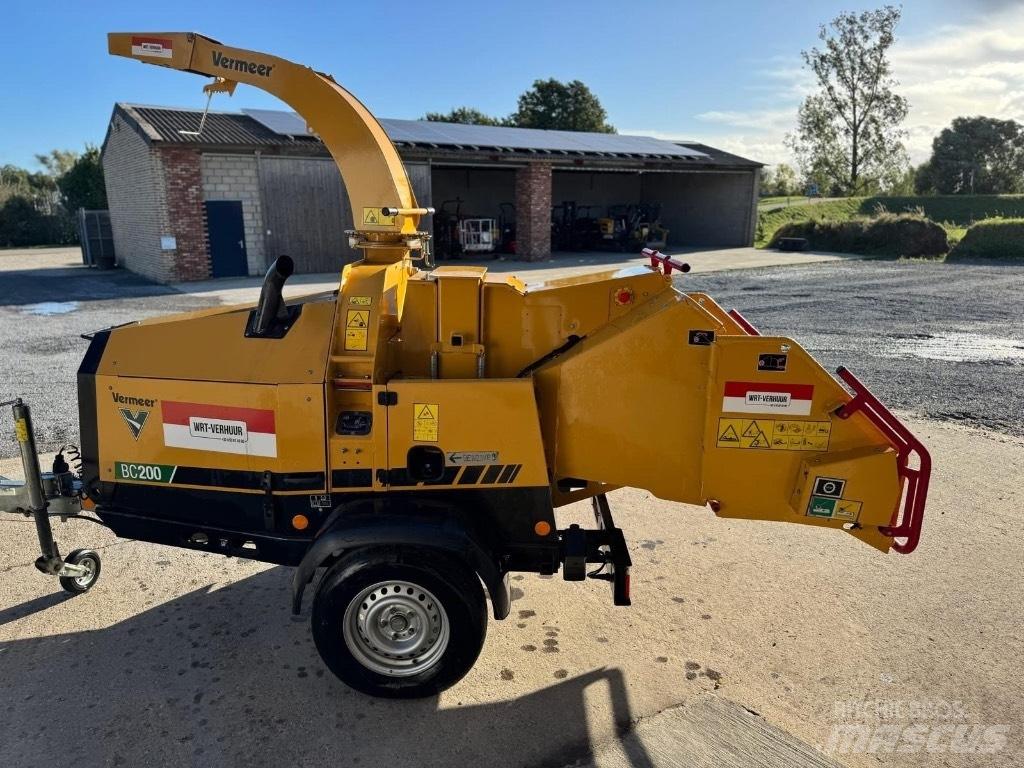 Vermeer BC200 Estilhaçadoras florestais