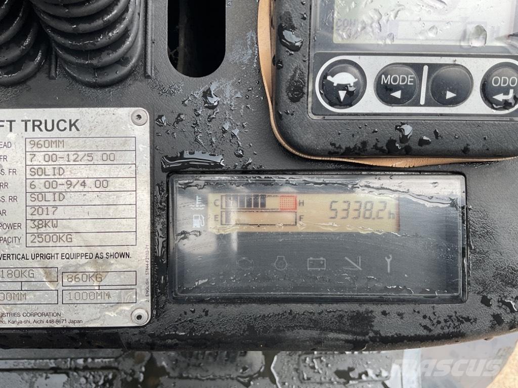 Toyota 02-FGF25 Empilhadores a gás