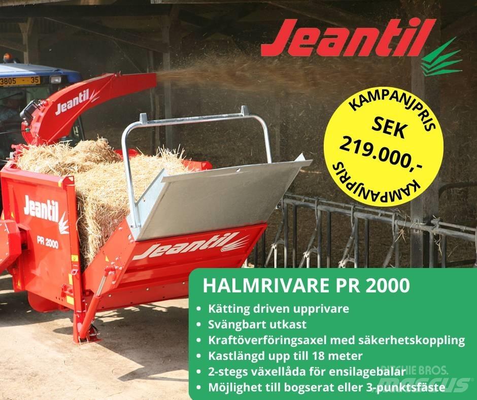Jeantil PR 2000 Cortadores, moinhos e desenroladores de fardos