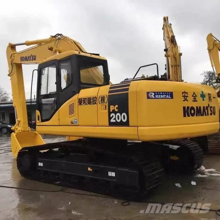 Komatsu pc200-7 Escavadeiras de esteiras