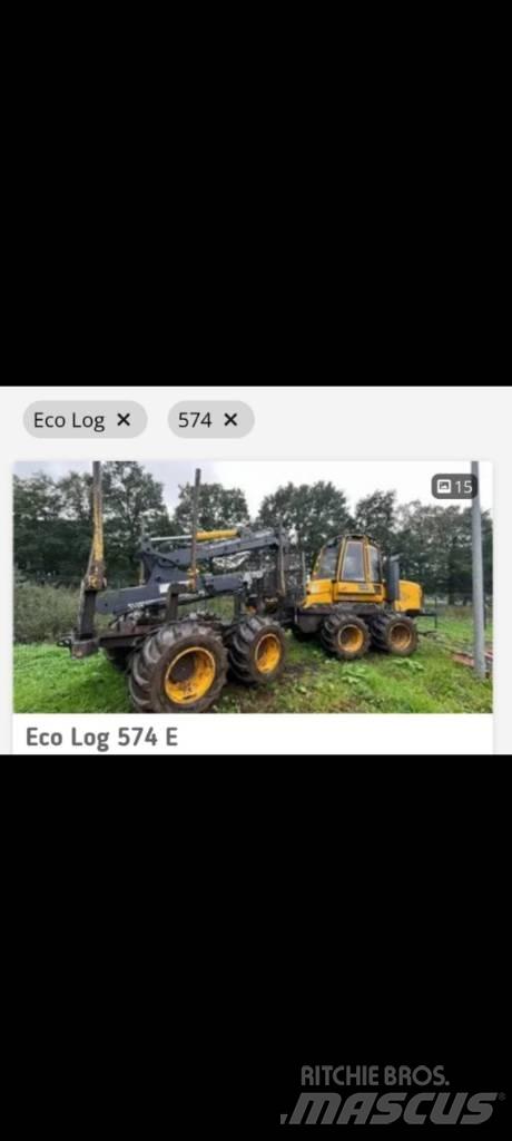Eco Log 574 e Forwarders florestais