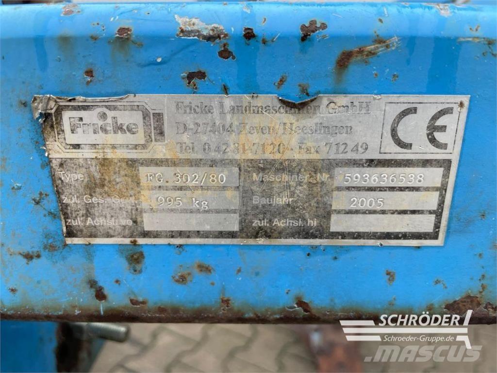 Fricke FG 302/80 Cultivadoras