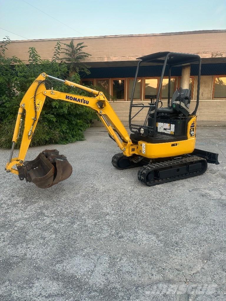 Komatsu PC16R-HS Escavadeiras de esteiras