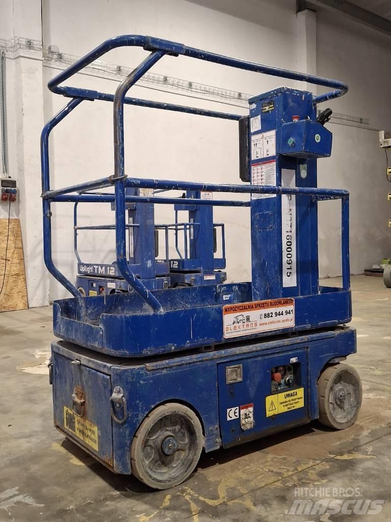 UpRight TM12 Plataformas de Mastro Vertical