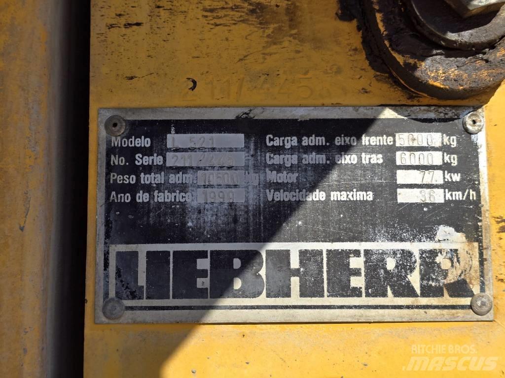 Liebherr L521 Carregadeiras de rodas