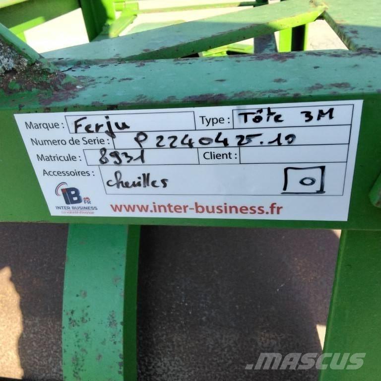  FERJU 3M Rolos agrícolas