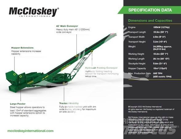 McCloskey RF80 Transportadores
