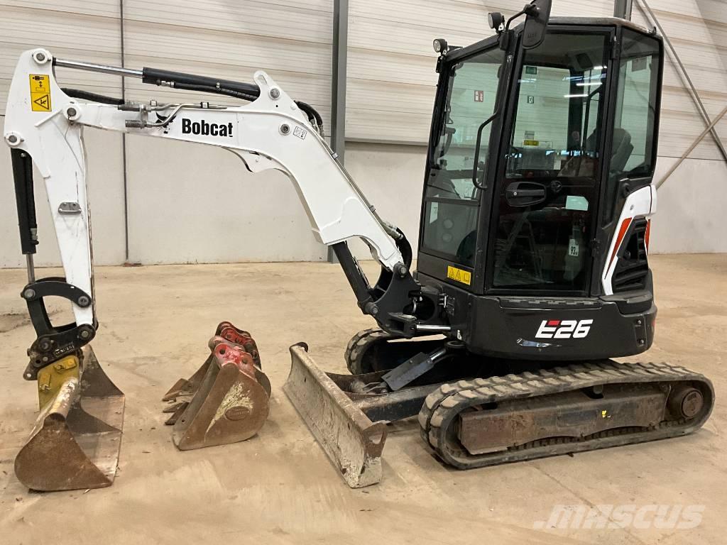 Bobcat E 26 Miniescavadeiras