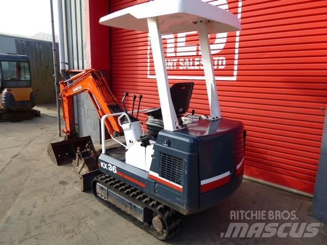 Kubota KX 36 Miniescavadeiras