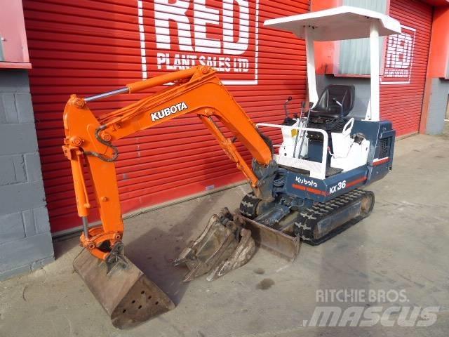 Kubota KX 36 Miniescavadeiras
