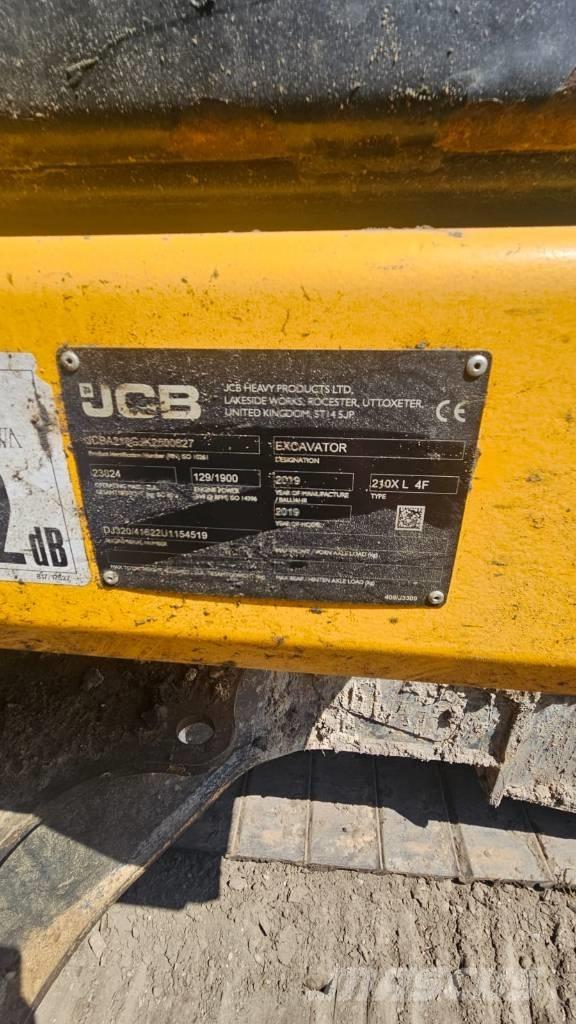 JCB 210 Escavadeiras de esteiras