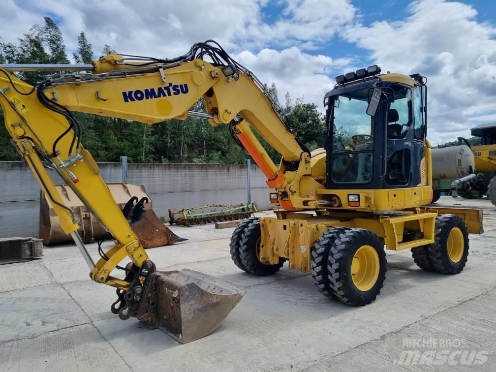 Komatsu PW 118 MR-8 Escavadoras de rodas