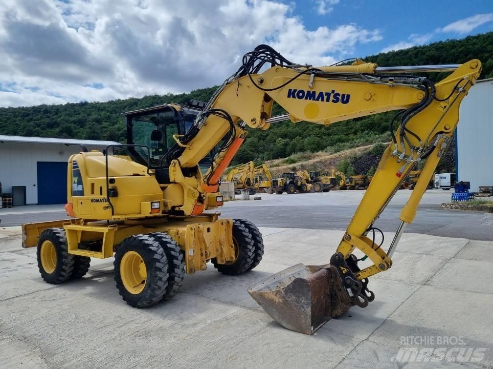 Komatsu PW 118 MR-8 Escavadoras de rodas