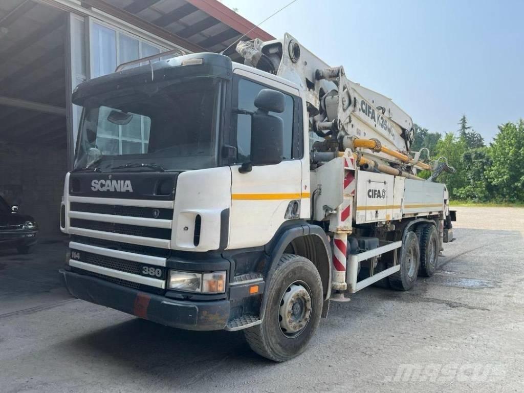 Scania P 114-380 Bombas de betonagem