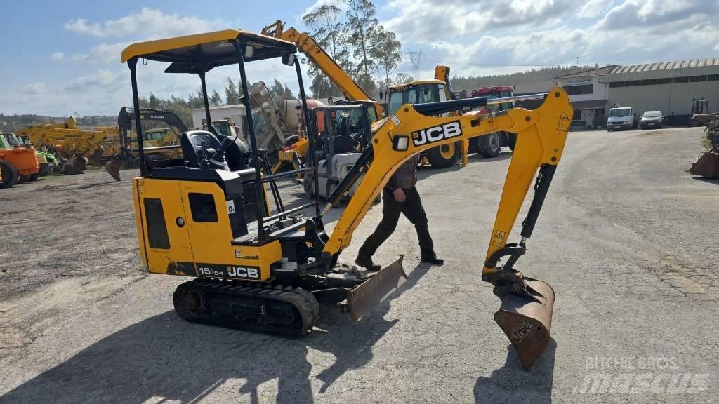 JCB 15 C-1 Miniescavadeiras