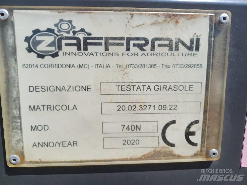  Zaffrani 740N Ceifeiras debulhadoras compactas