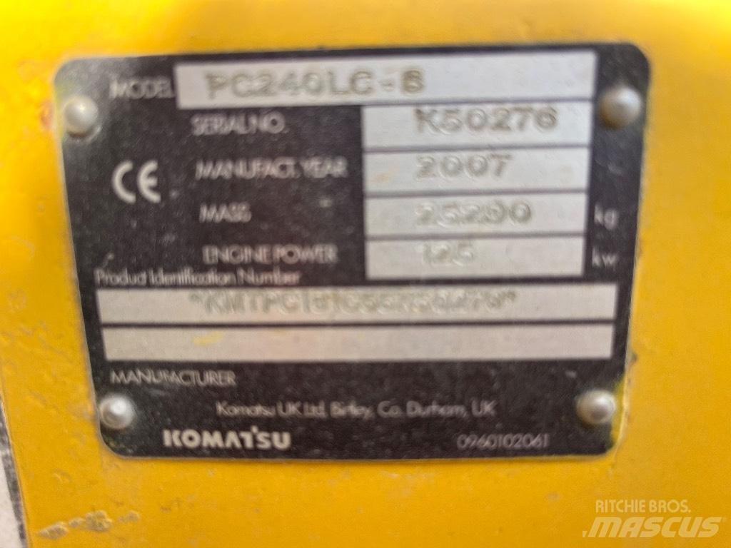 Volvo Pc240-7 Escavadeiras de esteiras