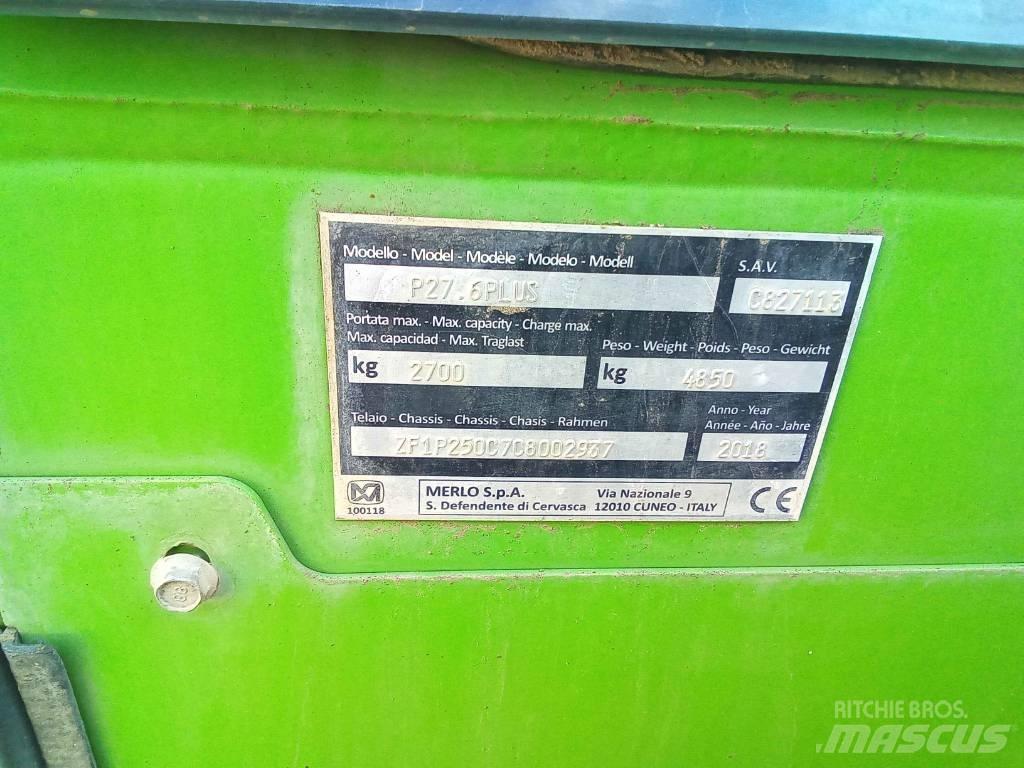 Merlo P 27.6 Plus Manipulador telescópico