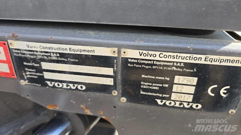 Volvo EC 18 Miniescavadeiras