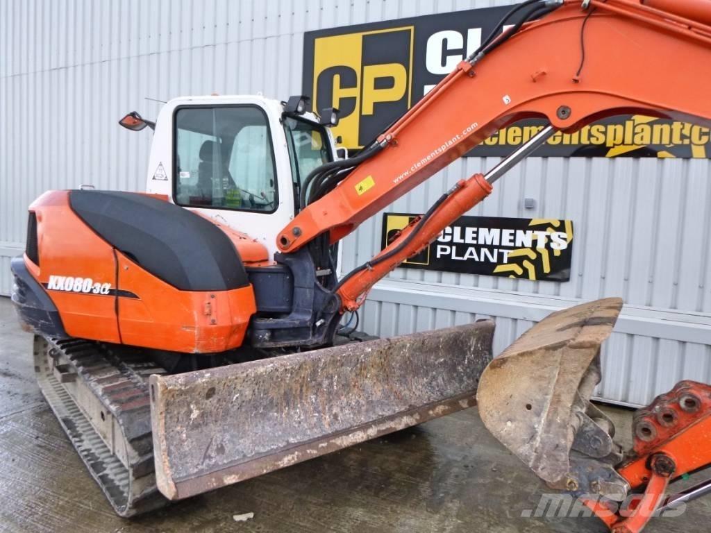 Kubota KX 080-3 A Escavadoras Midi 7t - 12t