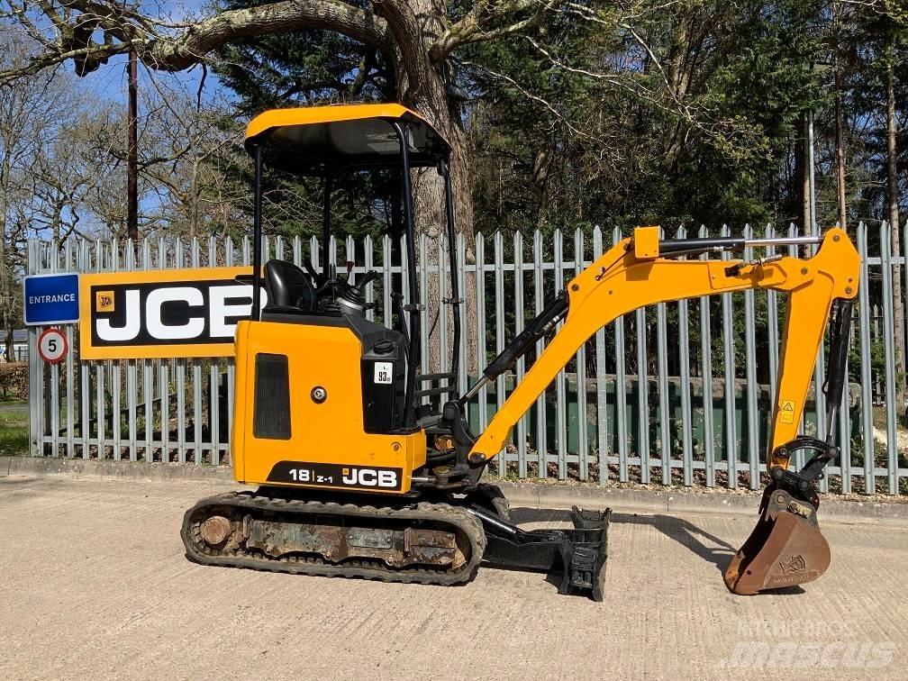 JCB 18Z-1 Miniescavadeiras
