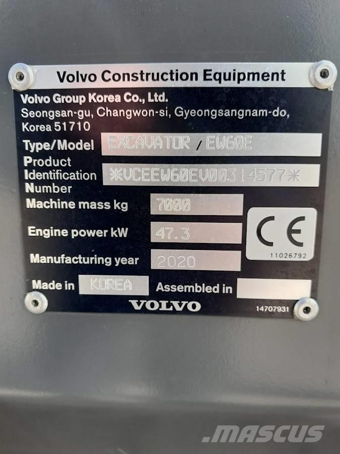 Volvo EW 60 E Escavadoras de rodas