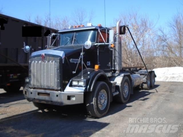 Kenworth T 800 Camiões caixa desmontável com elevador de cabo
