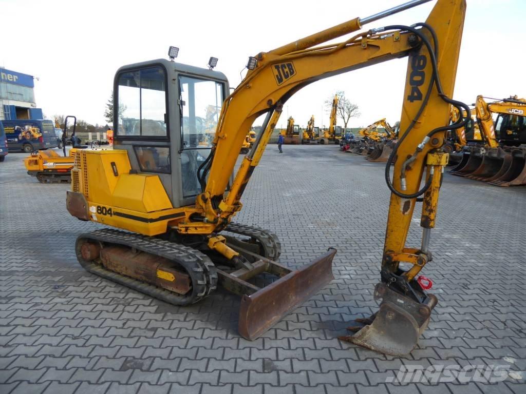 JCB 804 Miniescavadeiras