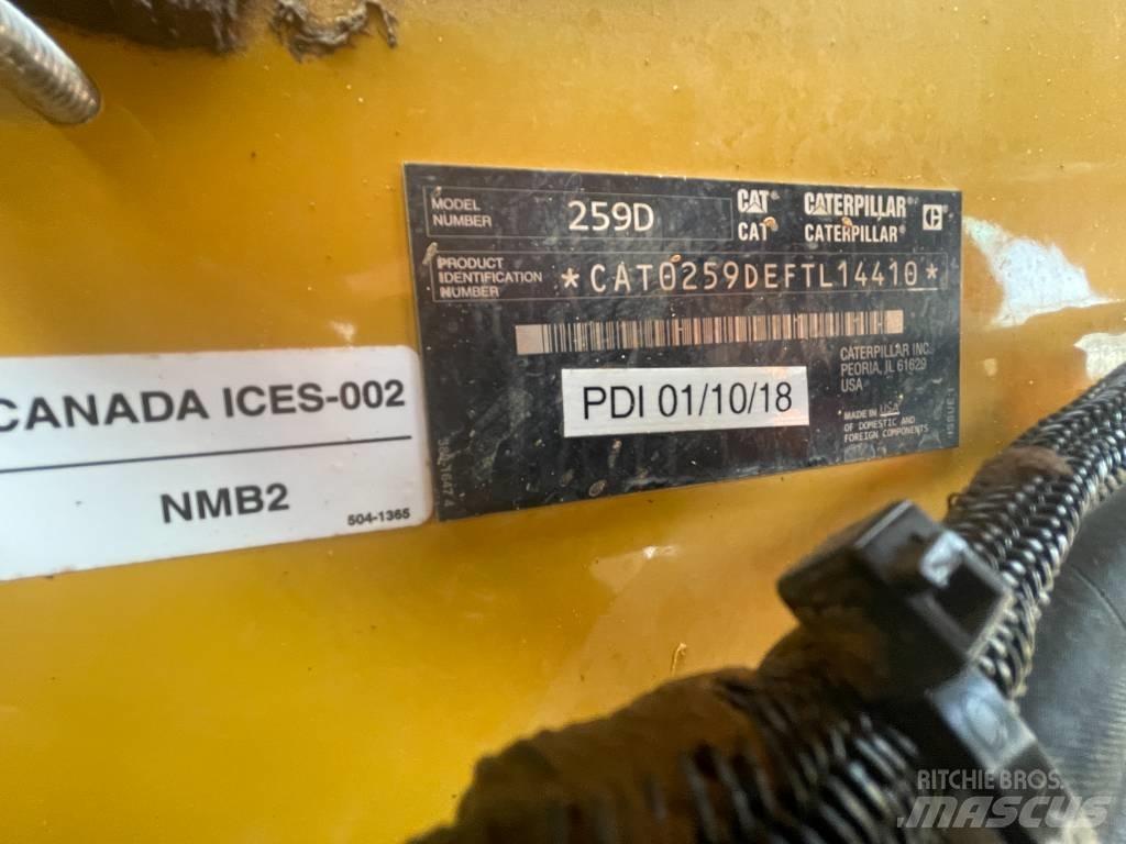 CAT 259 D Minicarregadeiras