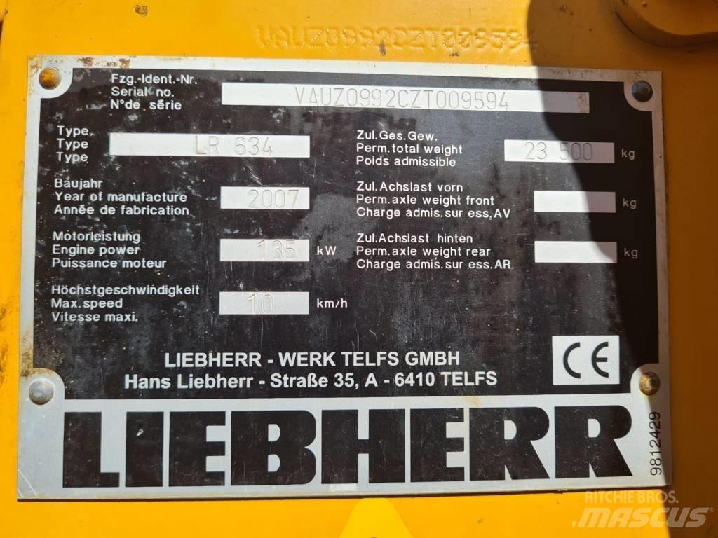 Liebherr LR 634 Carregadoras de lagartas