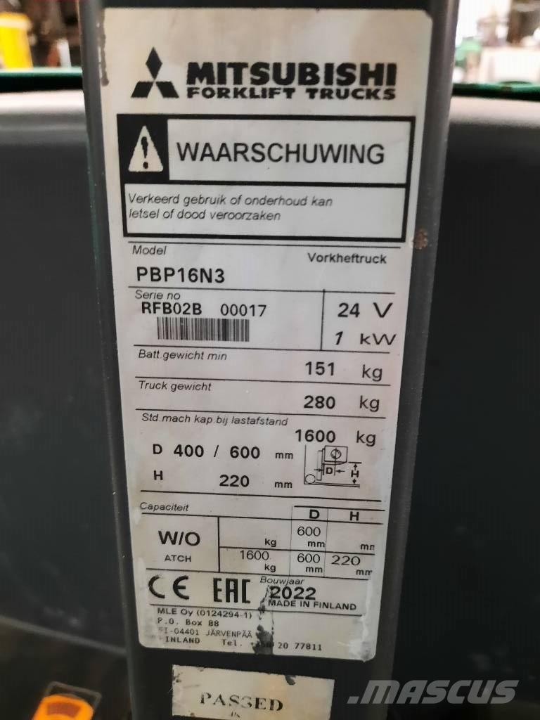 Mitsubishi PBP16N3 Porta palettes