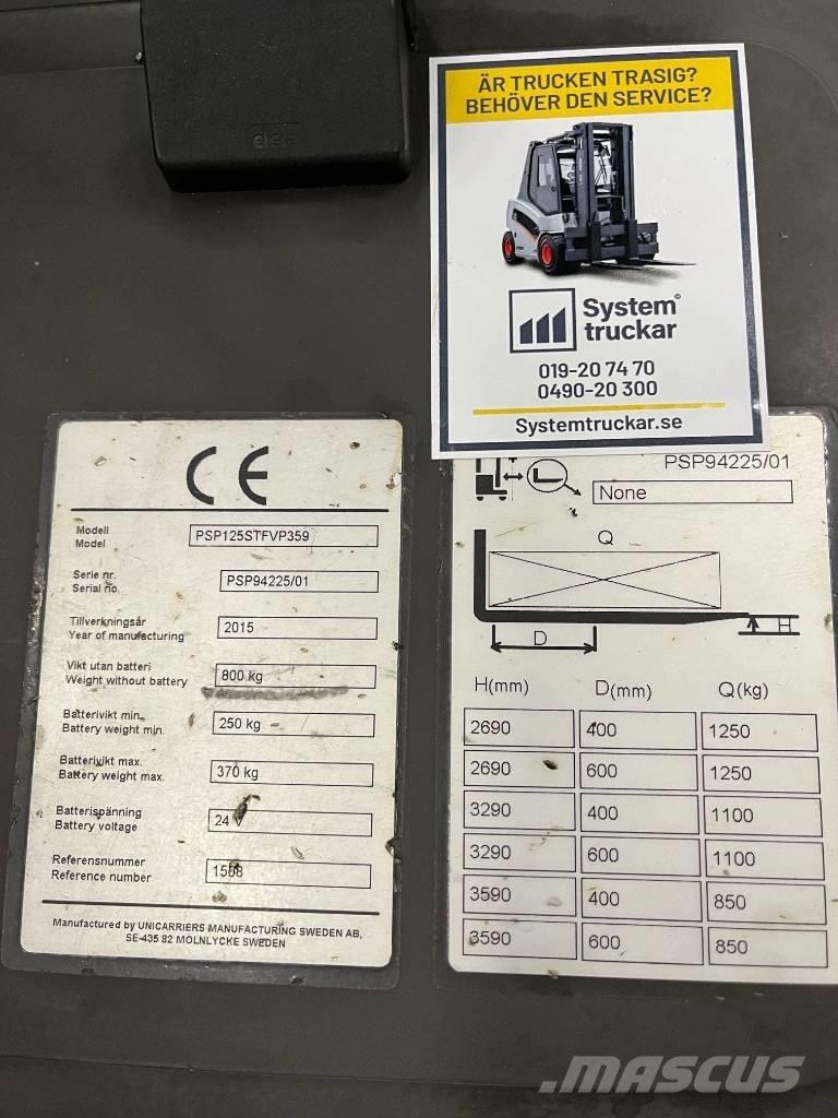 Atlet PSP125STFVP359 Empilhador para operador externo