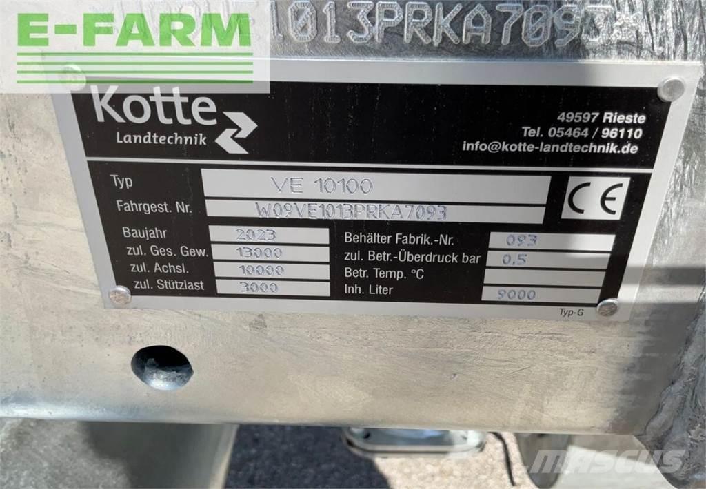 Kotte ve9.500 Semi Reboques Cisterna