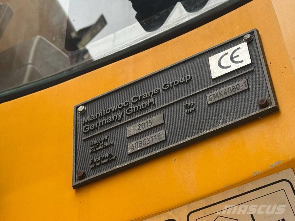 Grove GMK 4080-1 Gruas Todo terreno