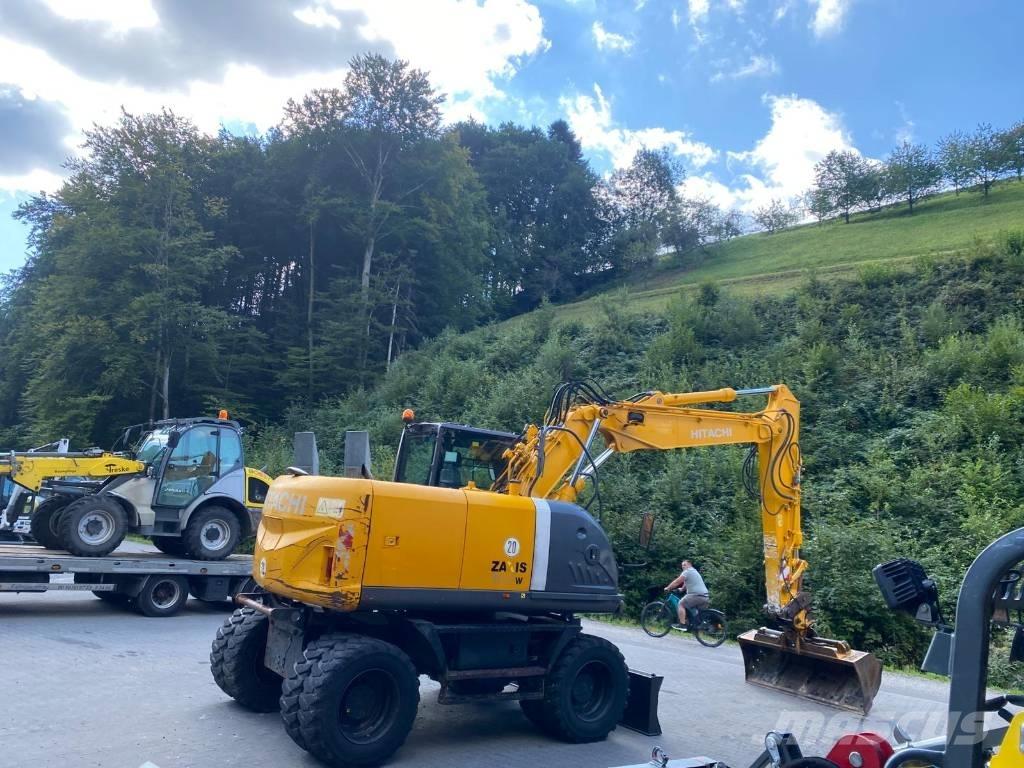 Hitachi ZX 140 W-3 Escavadoras de rodas