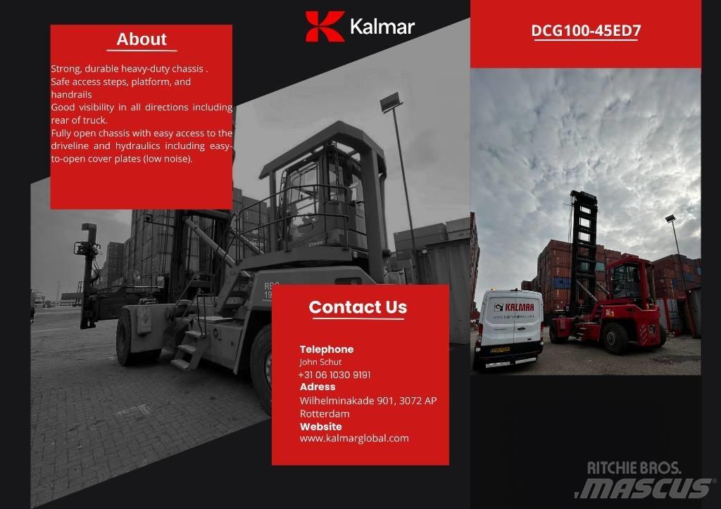 Kalmar DCG 100-45ED7 Manuseadores de contentores
