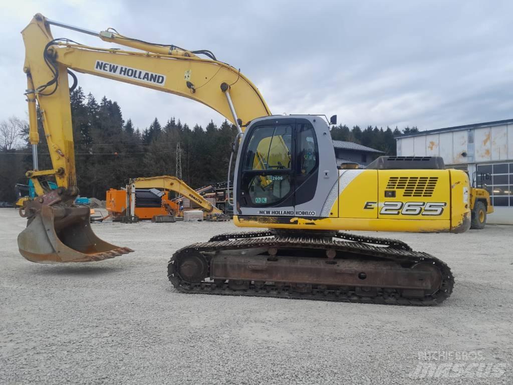 New Holland E 265 Escavadeiras de esteiras
