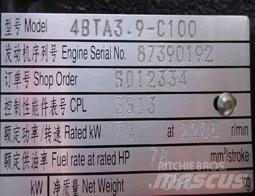 cummins 4BTA3.9-C100 Motores