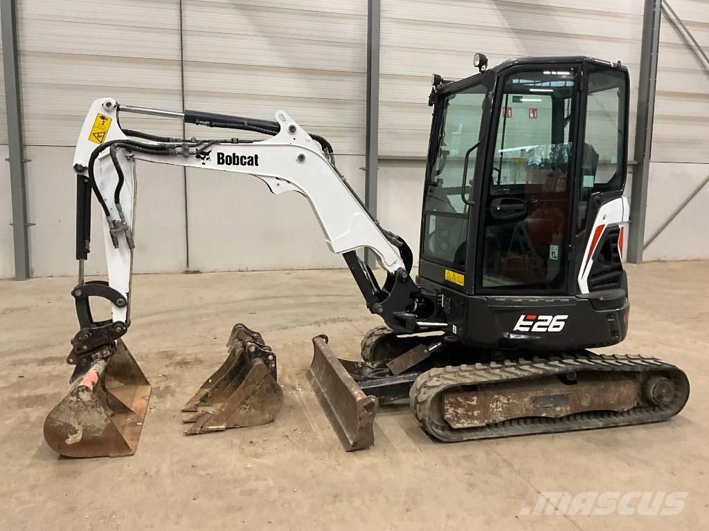 Bobcat E 26 Miniescavadeiras