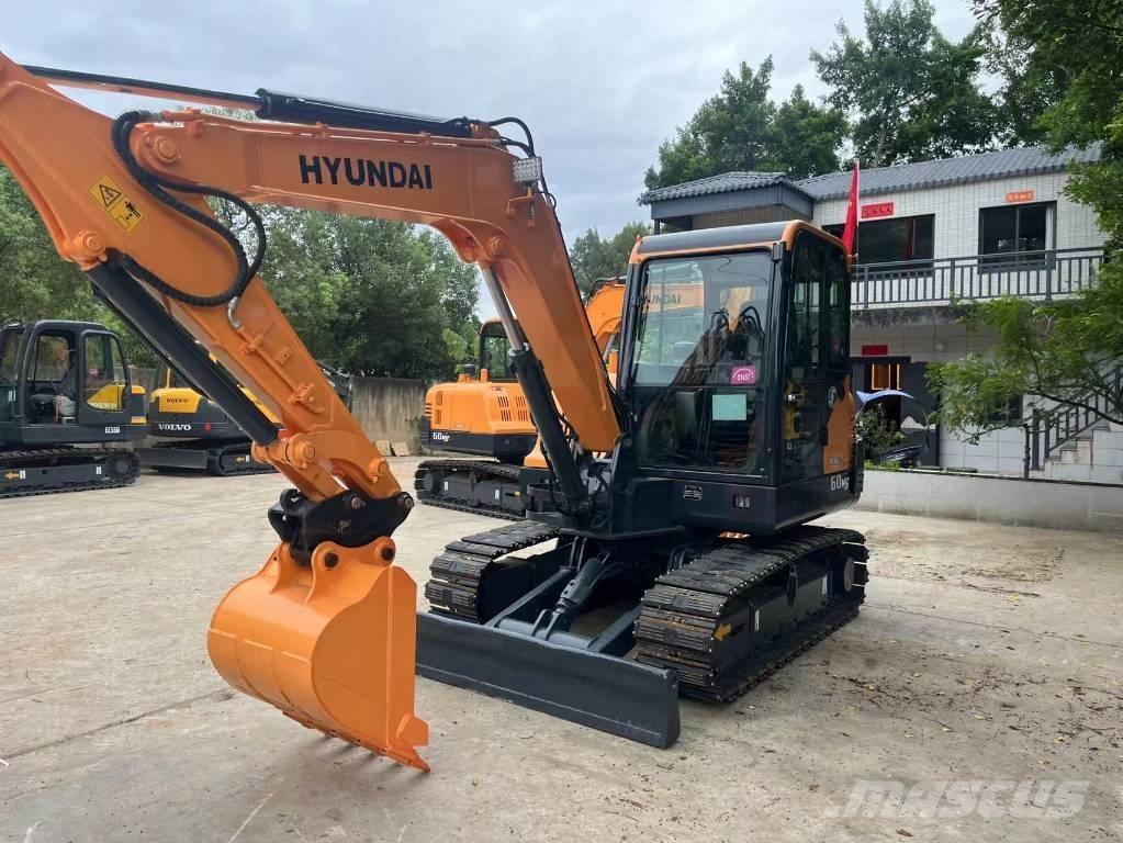Hyundai 60vs Miniescavadeiras