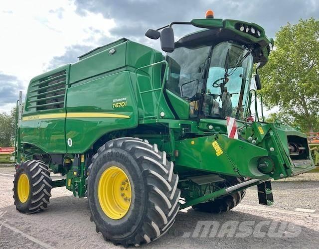 John Deere T 670 Ceifeiras debulhadoras