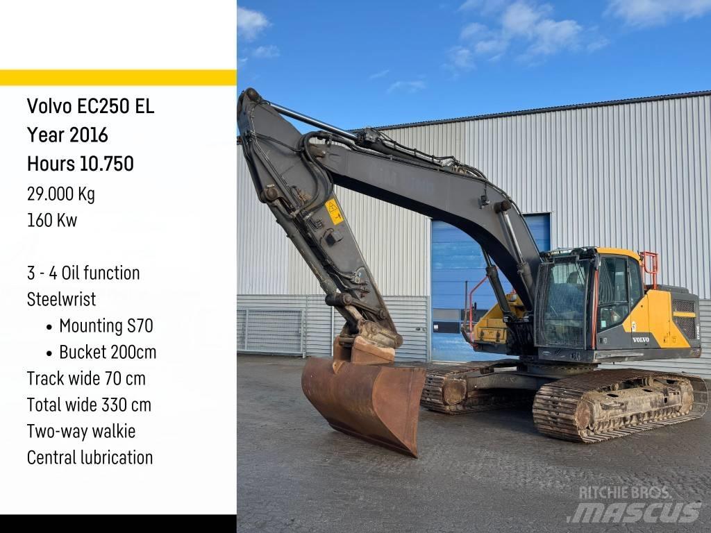Volvo EC 250 EL Escavadeiras de esteiras
