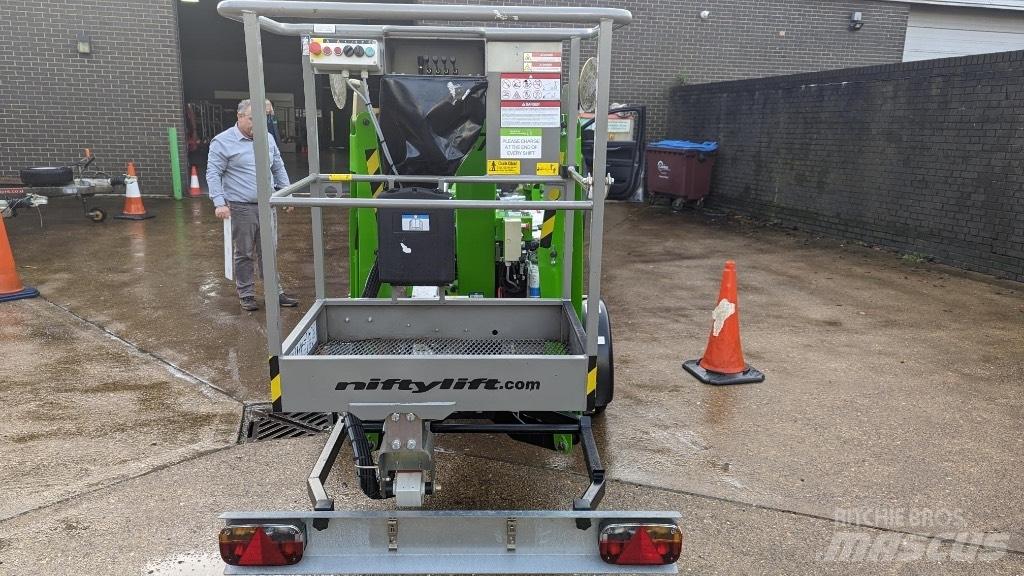 Niftylift 120TPE Plataformas aéreas montadas em atrelados