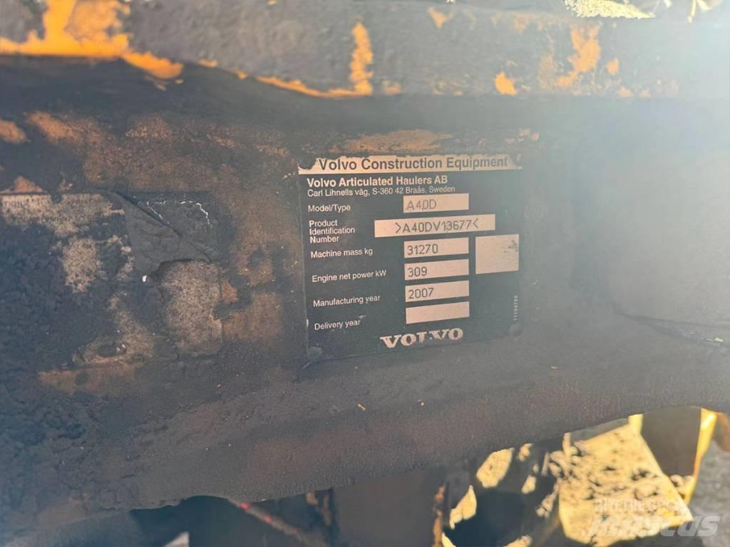 Volvo A 40 D Caminhões articulados