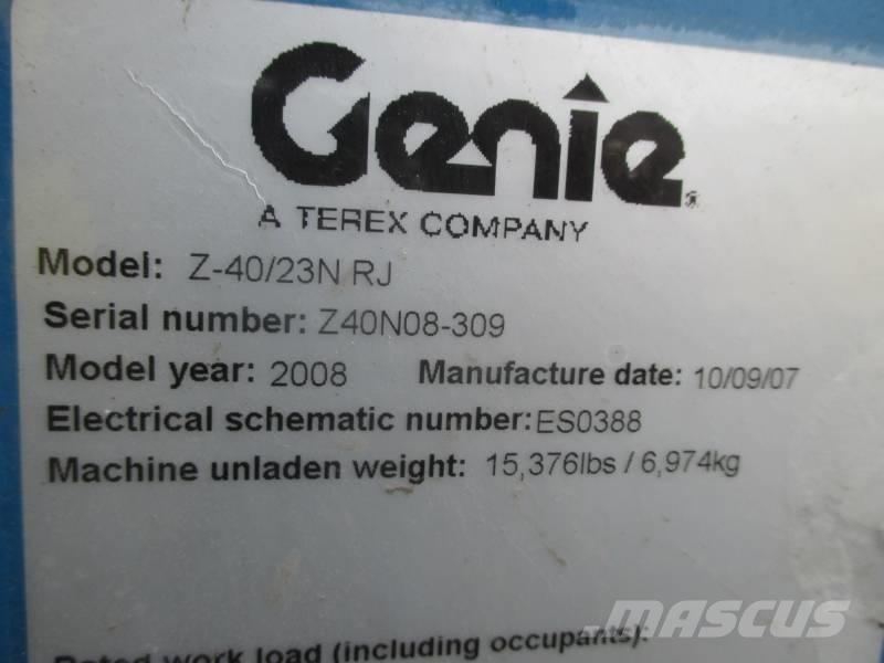 Genie Z 40/23 N RJ Elevadores braços articulados
