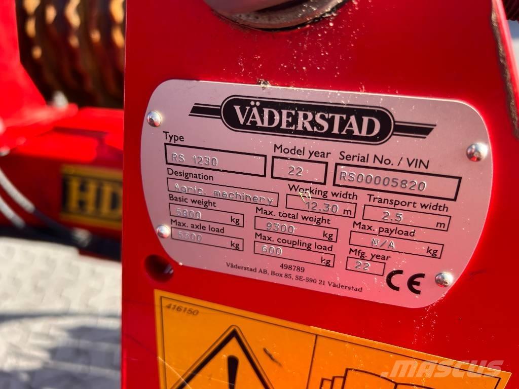 Väderstad RS1230 Rolos agrícolas