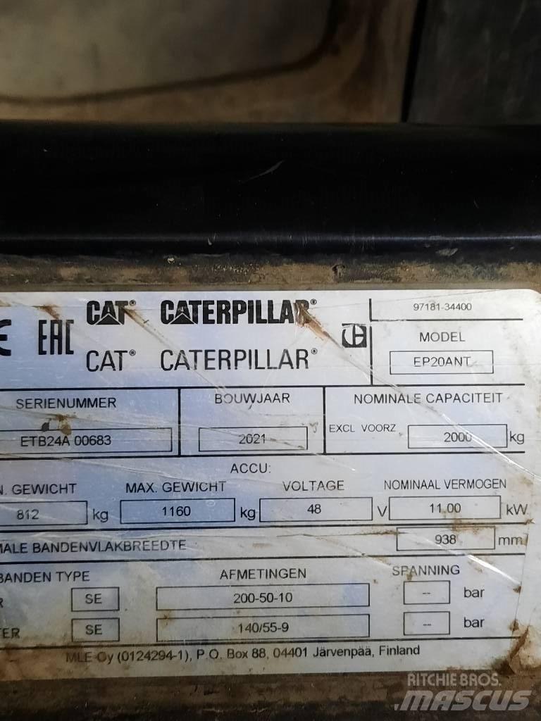 CAT EP20ANT Empilhadores eléctricos